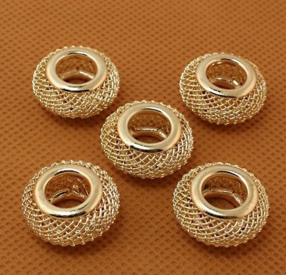 Perla oro chiaro Set di 4 pezzi