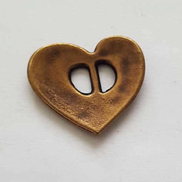 Perle passant rectangle pour cuir 06 mm Bronze N&deg;07