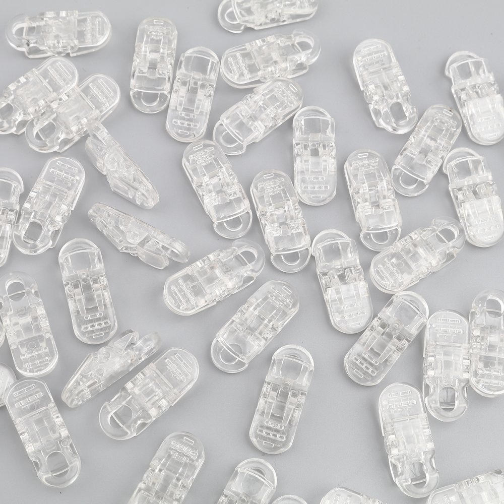 Clip a bretella, coccodrillo, clip per capezzolo x 2 pezzi