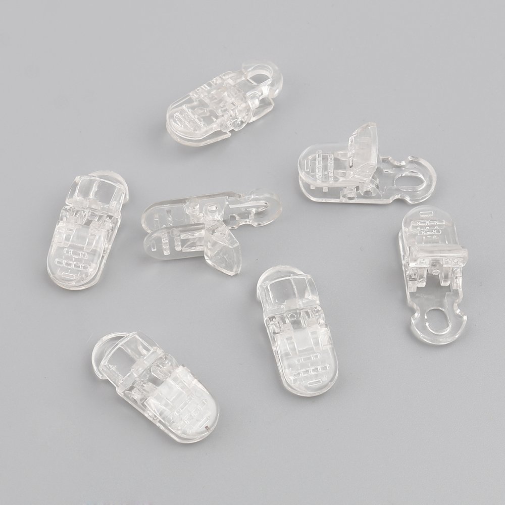Clip a bretella, coccodrillo, clip per capezzolo x 2 pezzi