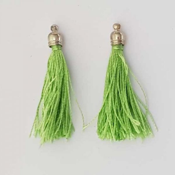 Pompon 50 mm N&deg;01 Vert