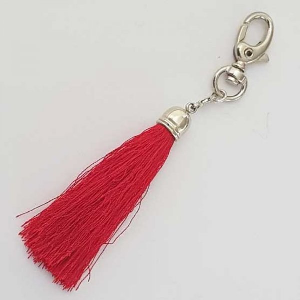 Pompon Mousqueton 70 mm N&deg;01