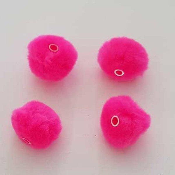 Pompon Rond Fushia N&deg;11