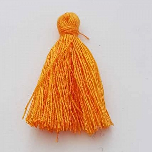 Pompon fil uni 35 mm N&deg;07