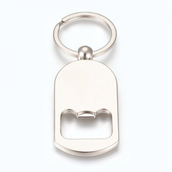 Portachiavi decappatore 25 mm argento N&deg;03