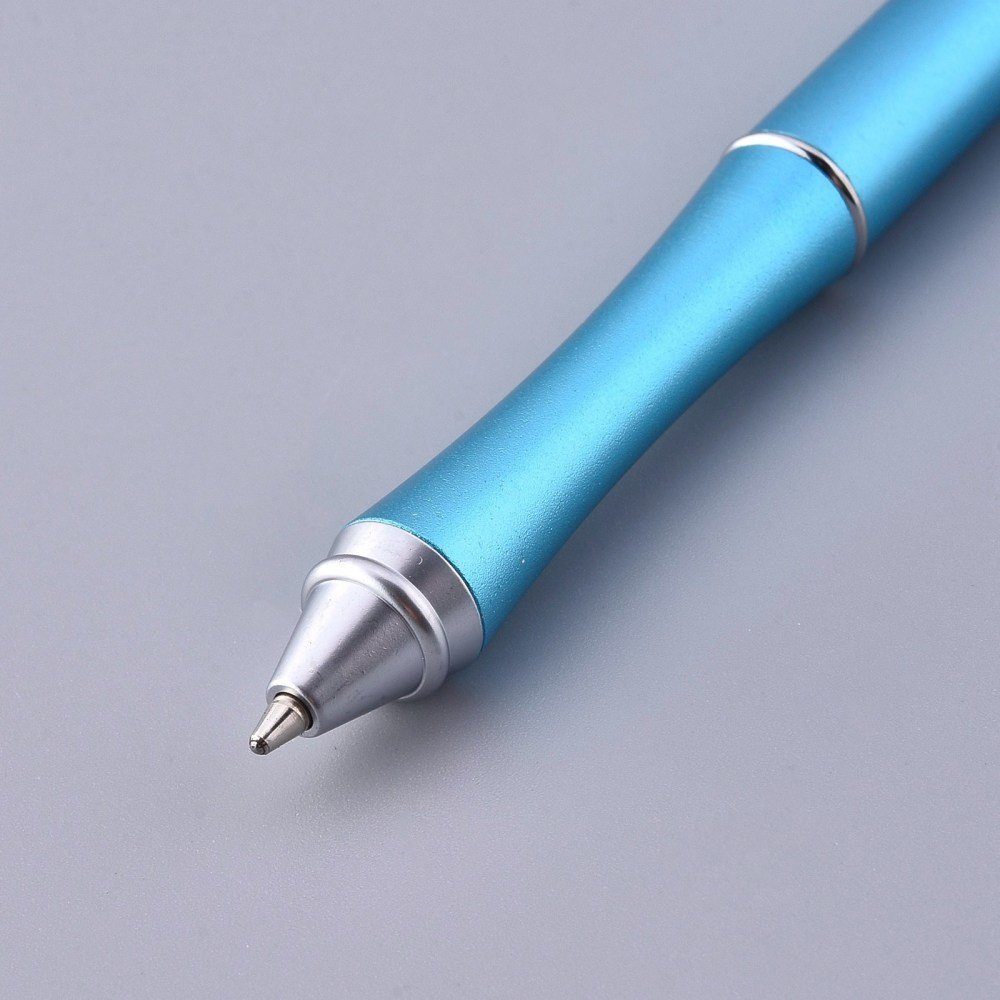 Penna per decorazioni in metallo blu N°02