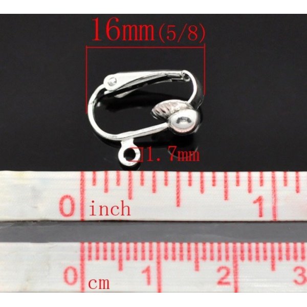 Clip porta orecchini N&deg;02 x 10 paia
