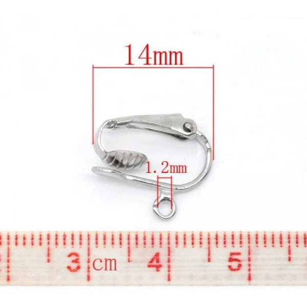 Clip porta orecchini N&deg;03 x 5 paia