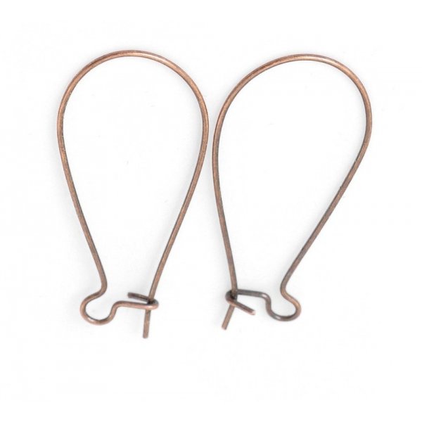 Porta orecchini Dormeuse 38mm N&deg;20 x 40 paia