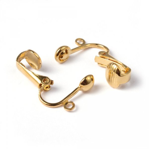 Clip porta orecchini N&deg;04-02 x 5 coppie