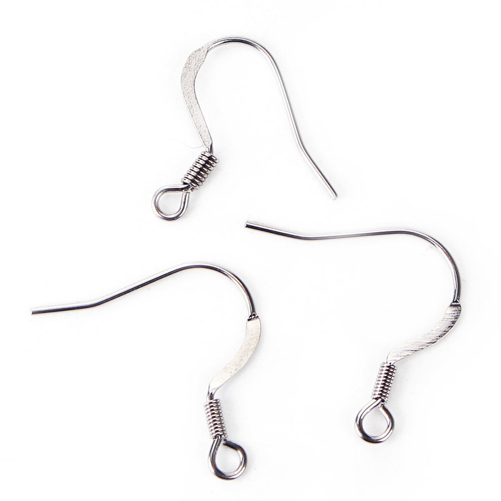Porta orecchini Gancio in acciaio inox N°06 x 1 coppia