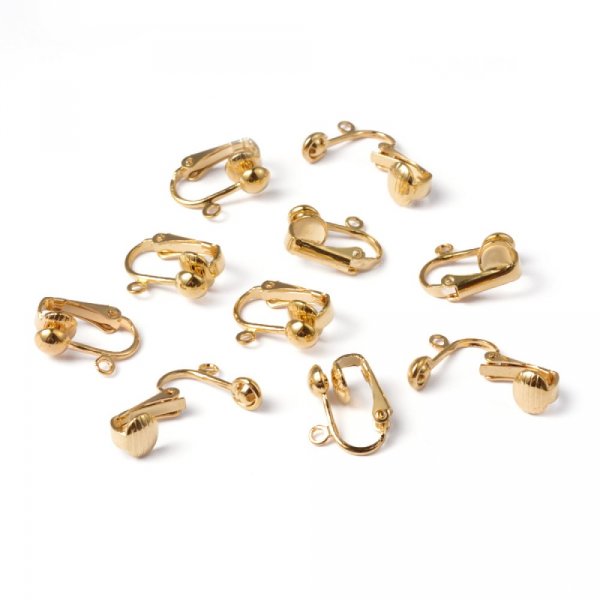 Clip porta orecchini N&deg;04-02 x 1 coppia