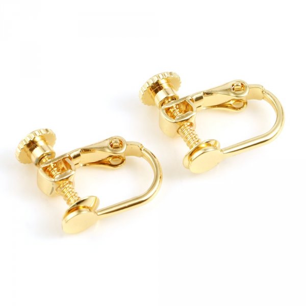 Portaorecchini Clip regolabile in oro 18k N&deg;06 x 1 paio oro