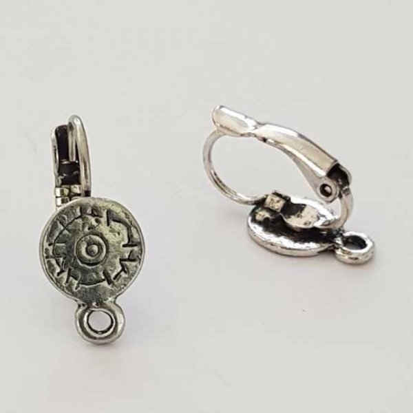 Portaorecchini Dormeuse N&deg;106 x 1 Paio Argento