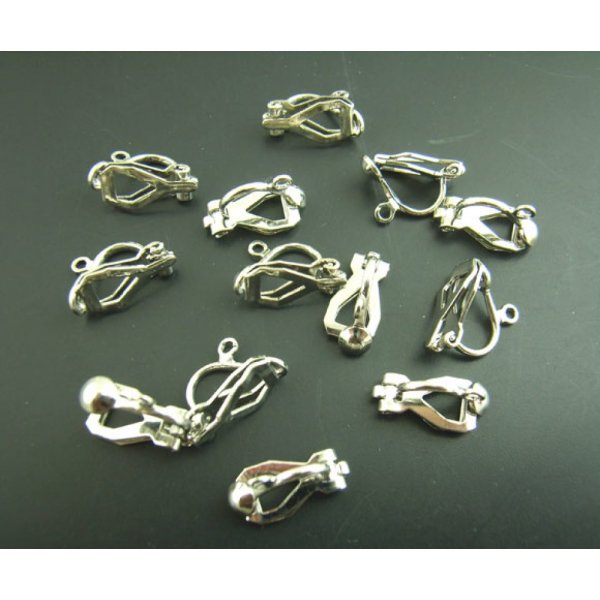 Support Boucle d'oreille Clip N&deg;05 x 5 Paires