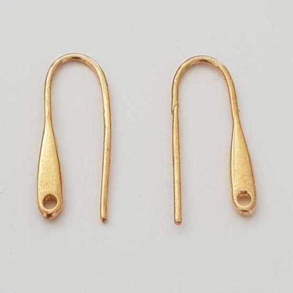 Support Boucle d'oreille Hame&ccedil;on N&deg;24 Dor&eacute;