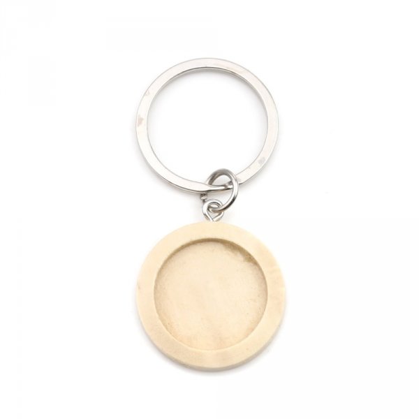 Portachiavi 20 mm Legno N&deg;01