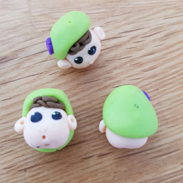 Testa in polimero N&deg;03