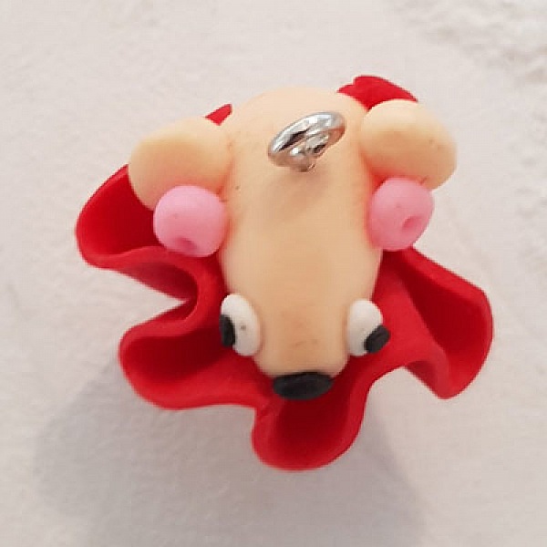 Teste di mouse in polimero N&deg;01