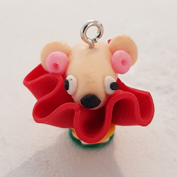 Teste di mouse in polimero N&deg;01