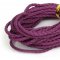 Bracciale europeo a clip intrecciato semplice 01 DA 15 A 23 CM Viola