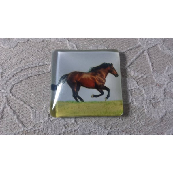 cabochon quadrato in vetro 30 mm 009 