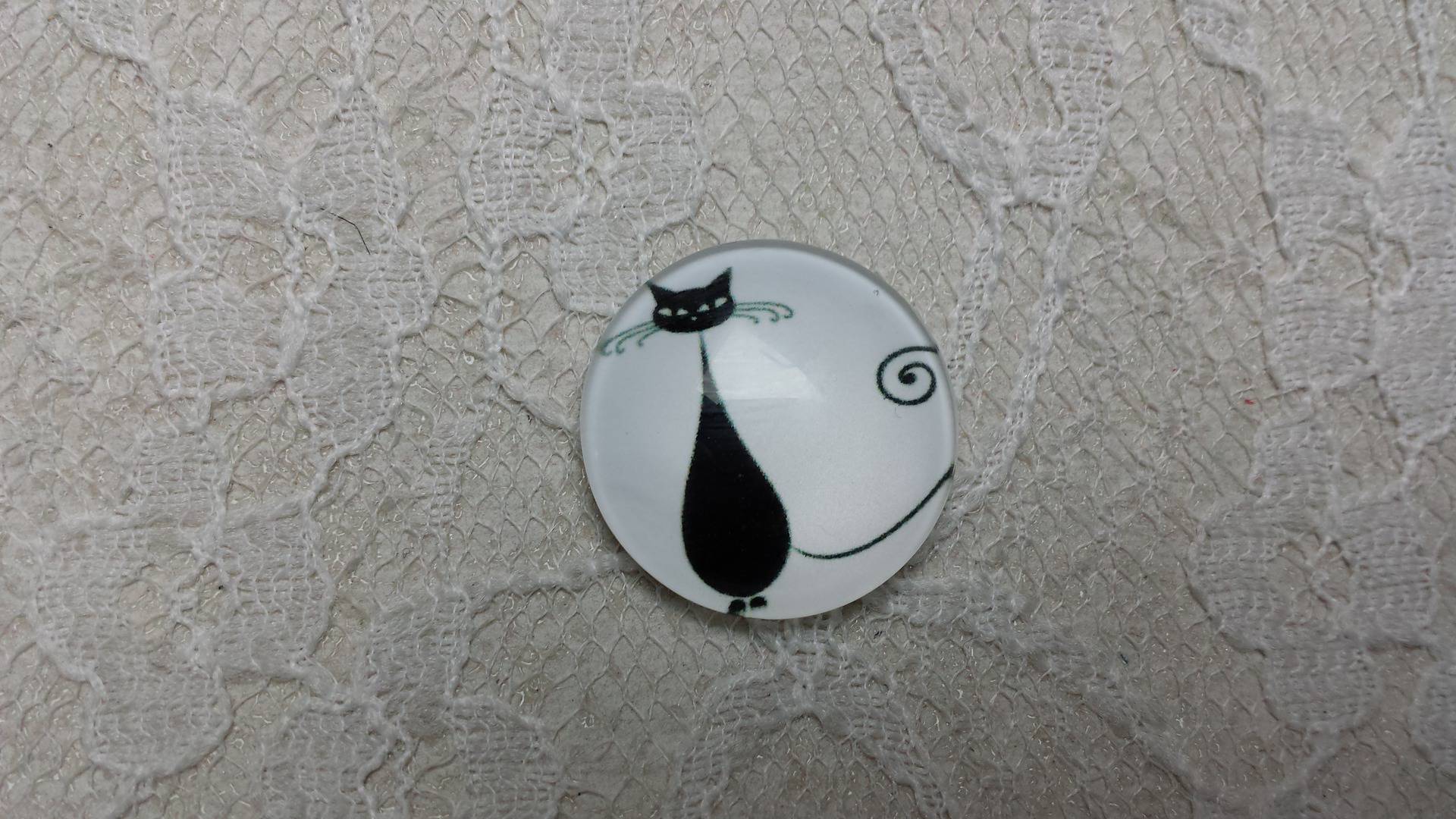 vetro cabochon rotondo 25mm cat 013 
