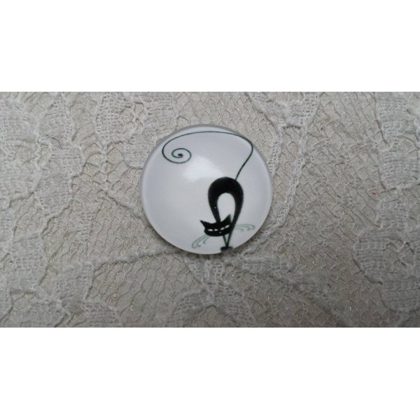 vetro cabochon rotondo 20mm cat 015 