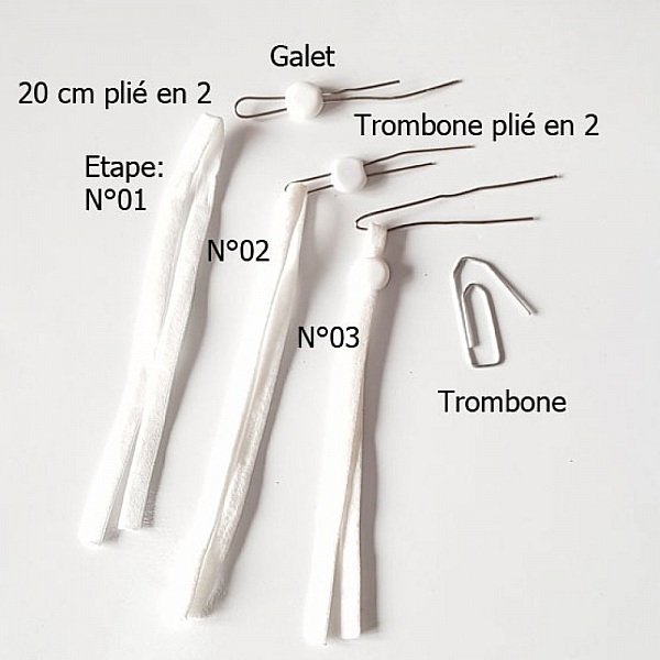 kit 20 elastici con cordino bianco e fibbia regolabile per maschera...
