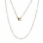 Collana N°07 in acciaio inossidabile, 45 cm (18')