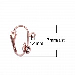 Clip porta orecchini N°04 x 5 paia