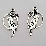 Ciondolo per uccelli N°01 x 10