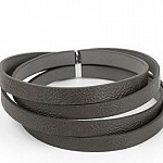 Pelle 10 mm grigio scuro 1 metro