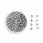 Lotto di 200 punte per orecchini n. 03 (100 paia).