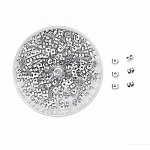 Lotto di 200 punte per orecchini n. 04 (100 paia).