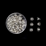 Confezione da 100 punte per orecchini n. 05 (50 paia).