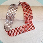 Nastro Strass N°03 Rosso per 0,50 cm.