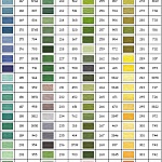 Filo da ricamo Anchor colore 0210