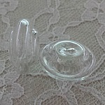 5 sfere di vetro Piastra N°06 da riempire