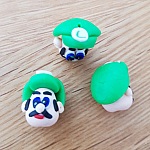 Testa in polimero N°10