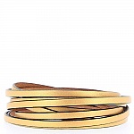 05 mm Pelle liscia oro da 20 cm