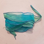 Nastro in rayon tinto a mano n. 01