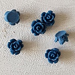 Fiore sintetico 09 mm N°01-01 Viola