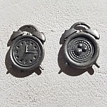 Charm Clockwork N°09 Argento Invecchiato