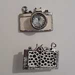 Ciondolo per fotocamera N°05 Argento