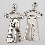 Pantaloni Charm N°01 in Zamak