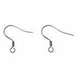 Porta orecchini Gancio in acciaio inox N°05 x 5 paia
