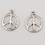 Charm Peace & Love N°03 Argento x 10 pezzi