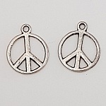 Charm Peace & Love N°04 Argento x 10 pezzi