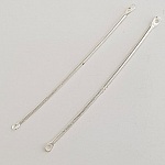 Charm Bar 2 anelli N°01 Argento 